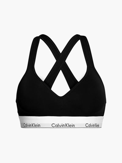 Calvin Klein Underwear HU054256 | Calvin Klein Modern Cotton Női Bralette Fekete